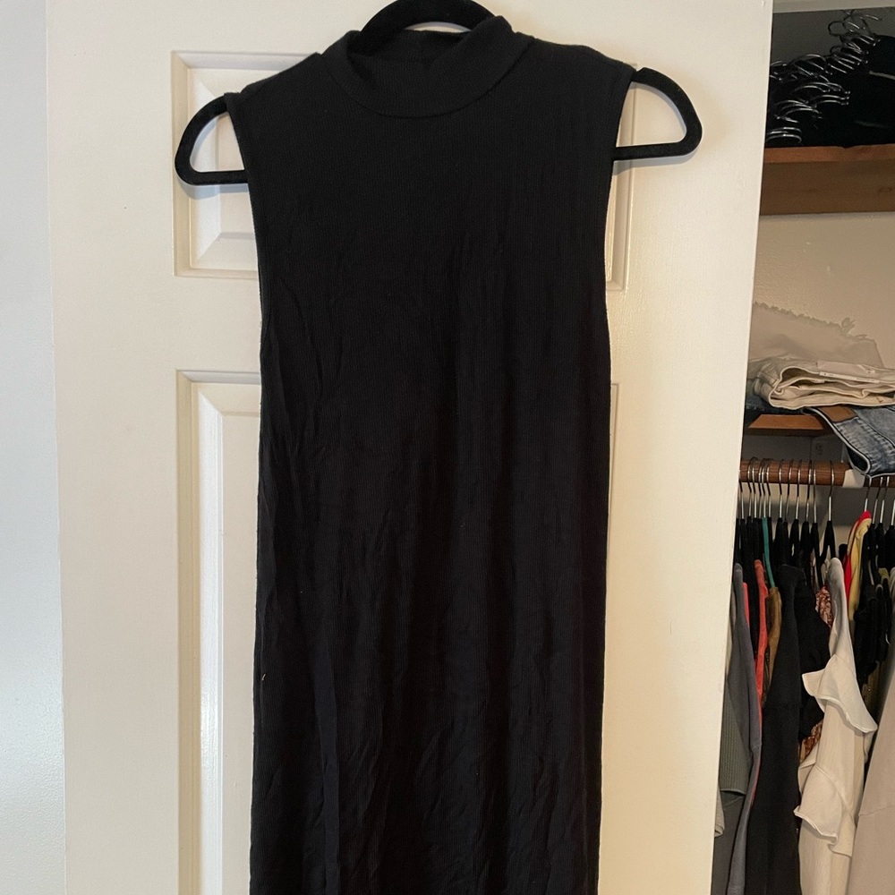 Gap High Neck Sleeveless Dress
